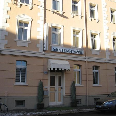 Pension Giesserstrasse Leipzig Exteriör bild